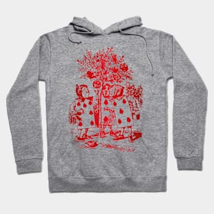 Alice in Wonderland (red) Hoodie